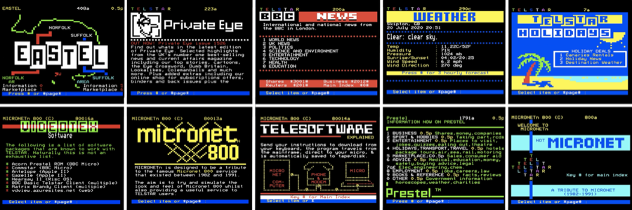 Hosting Frames on Telstar