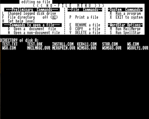 Patching WordStar for the Acorn Z80 Second Processor