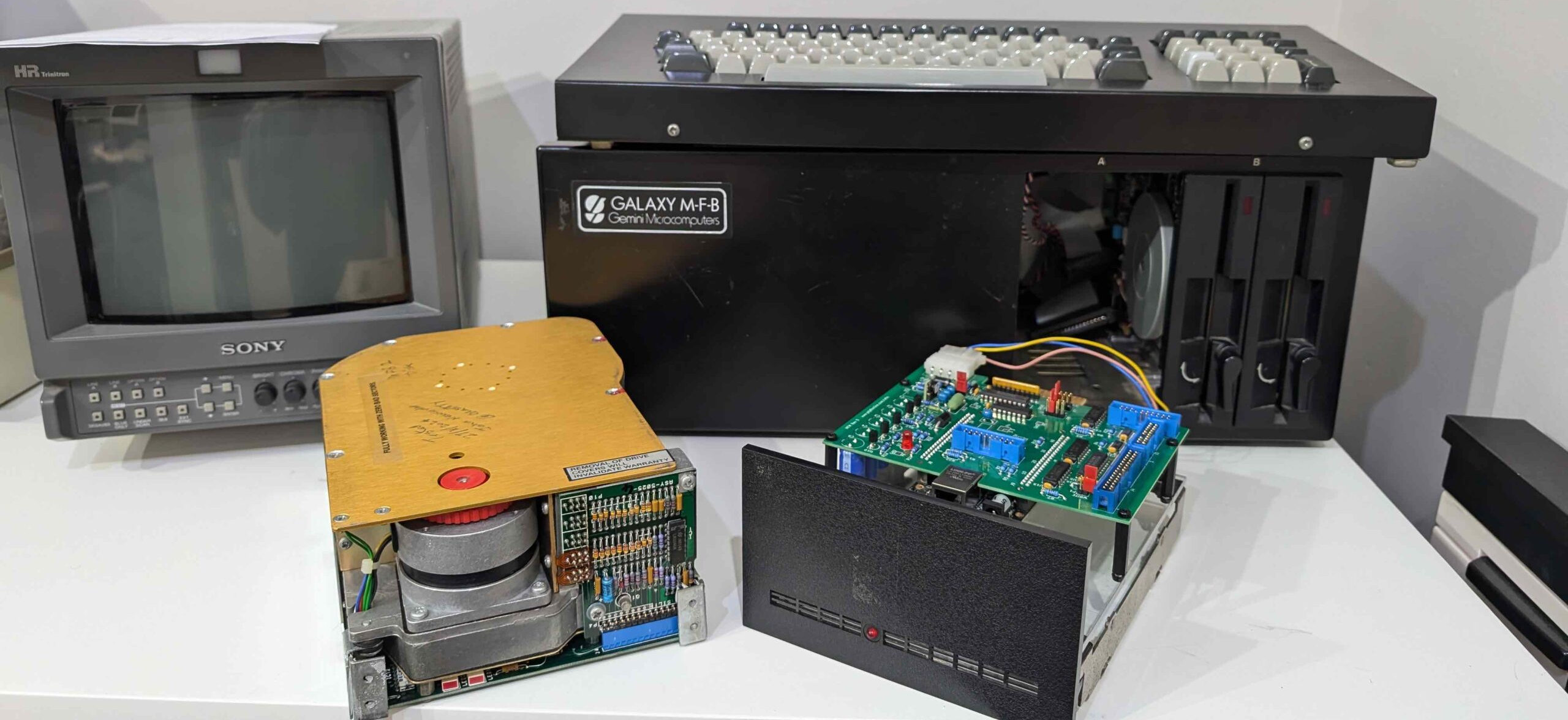 Emulating an MFM Hard Disk Drive
